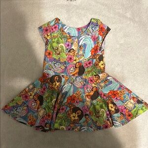 Moana Toddler Twirl Dress